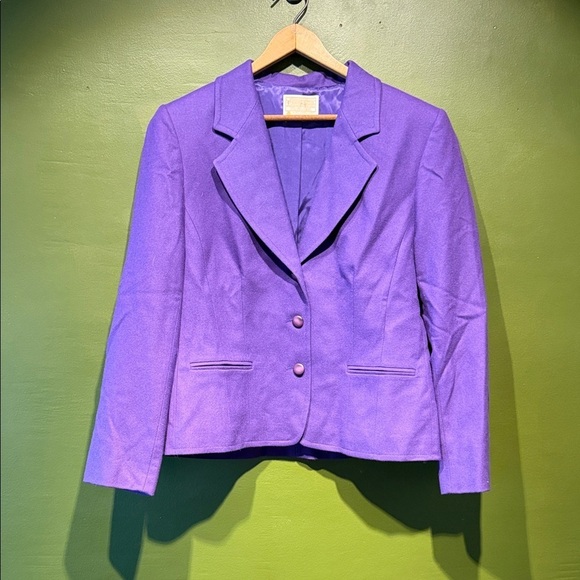 Pendleton Jackets & Blazers - Vintage Pendleton Purple Women's Blazer